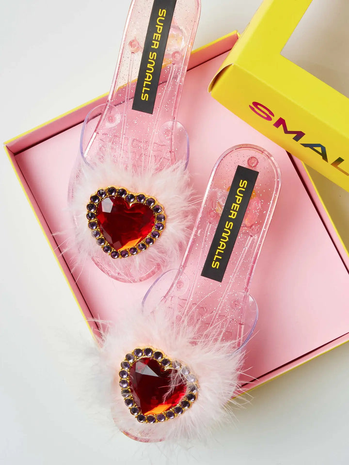 Red Heart Gem + Feather Play Shoes