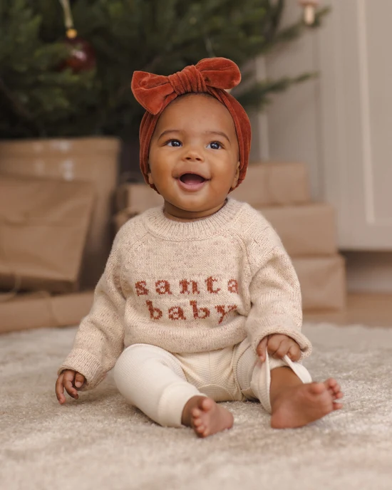 Knit Sweater - Santa Baby