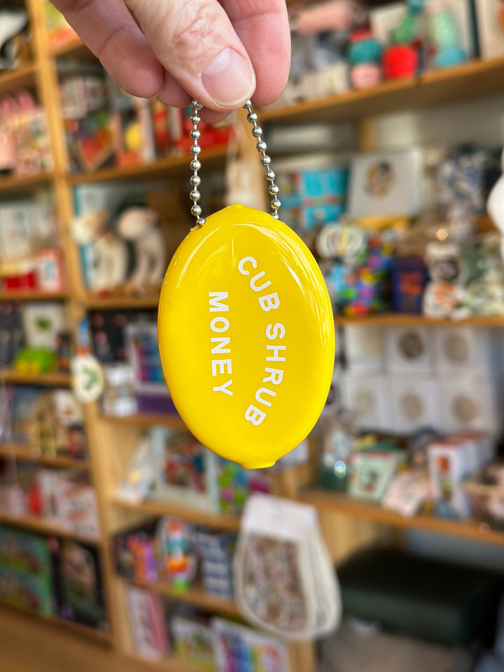 Coin Pouch - Cub Shrub Money yellow/white