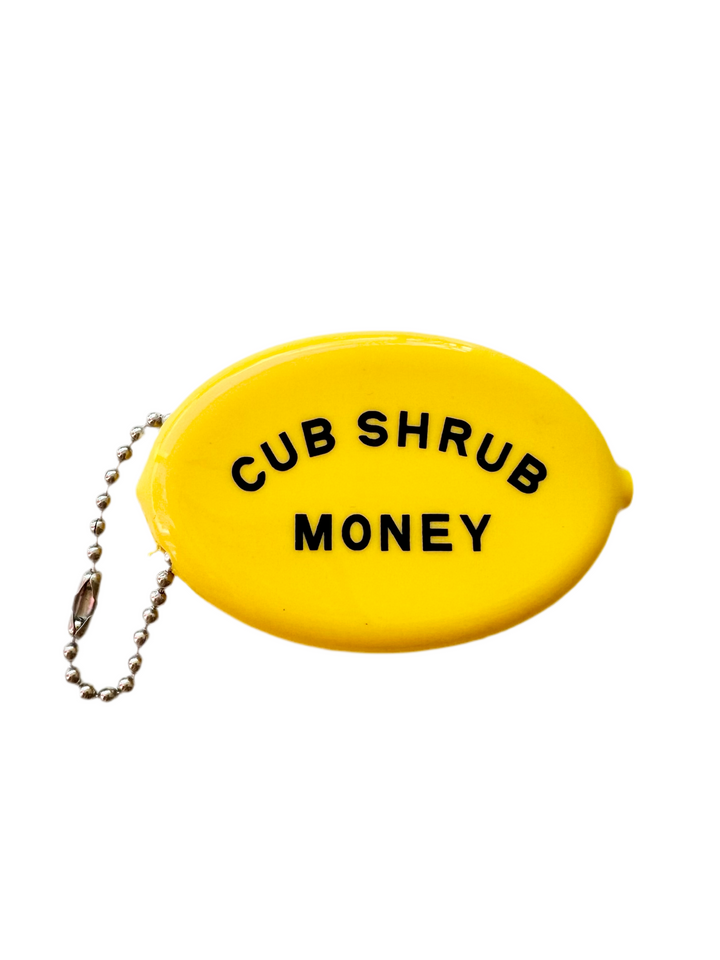 Coin Pouch - Cub Shrub Money yellow/black