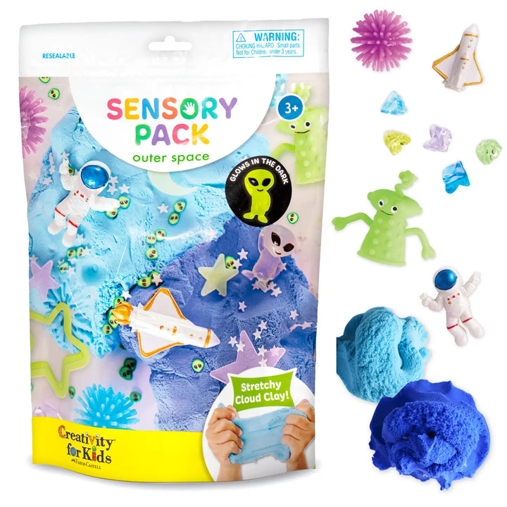 Outer Space Sensory Pack On the Go Play Set