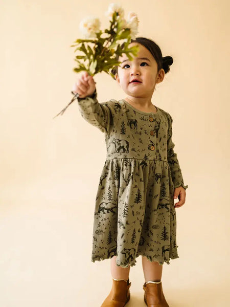 Forest Folk Organic Twirl Dress