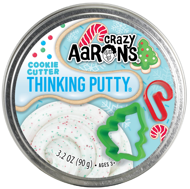 Cookie Cutter 4" Thinking Putty Tin