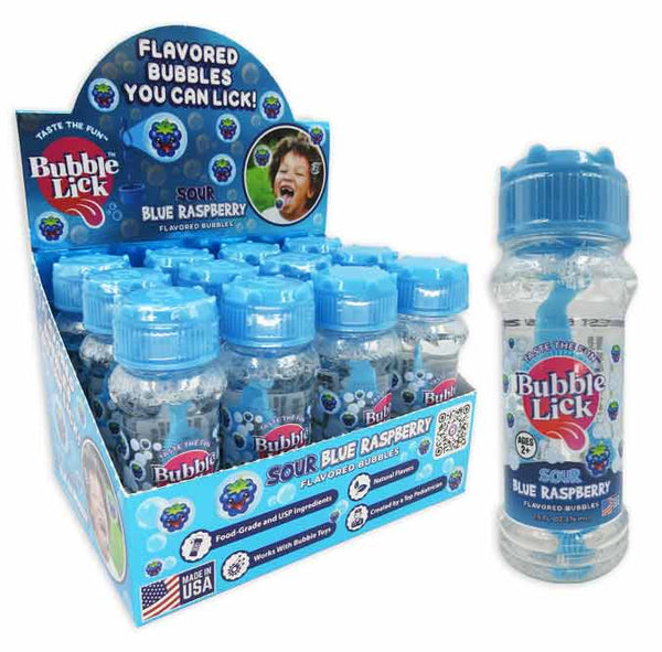 BubbleLick Blue Raspberry Bubbles