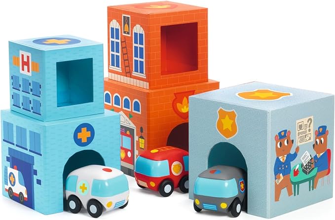 TopaniCar Blocks and Tower