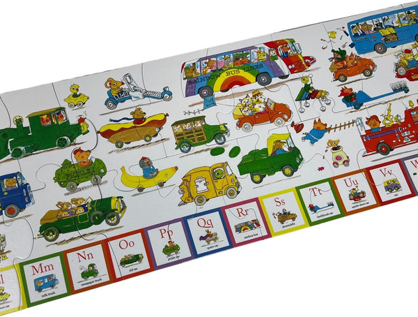 Richard Scarry Things That Go Floor Puzzle