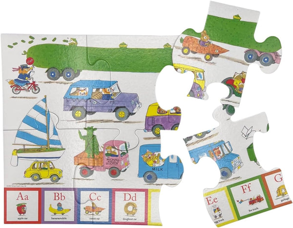 Richard Scarry Things That Go Floor Puzzle