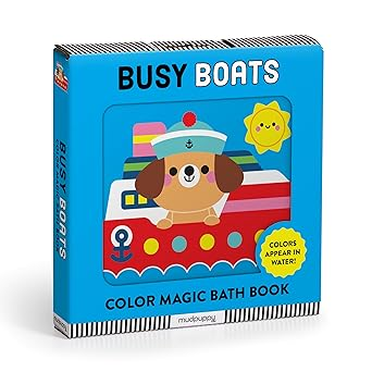 Busy Boats Bath Book