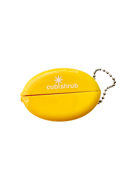 Coin Pouch - Cub Shrub Money yellow/white