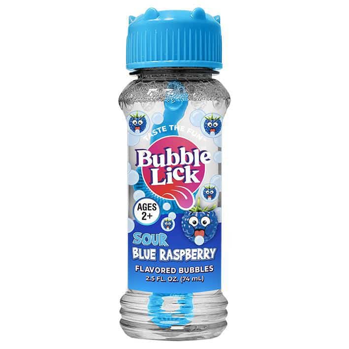 BubbleLick Blue Raspberry Bubbles