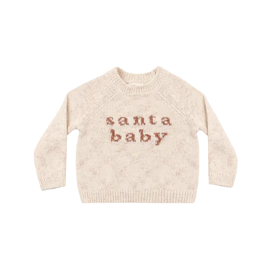 Knit Sweater - Santa Baby