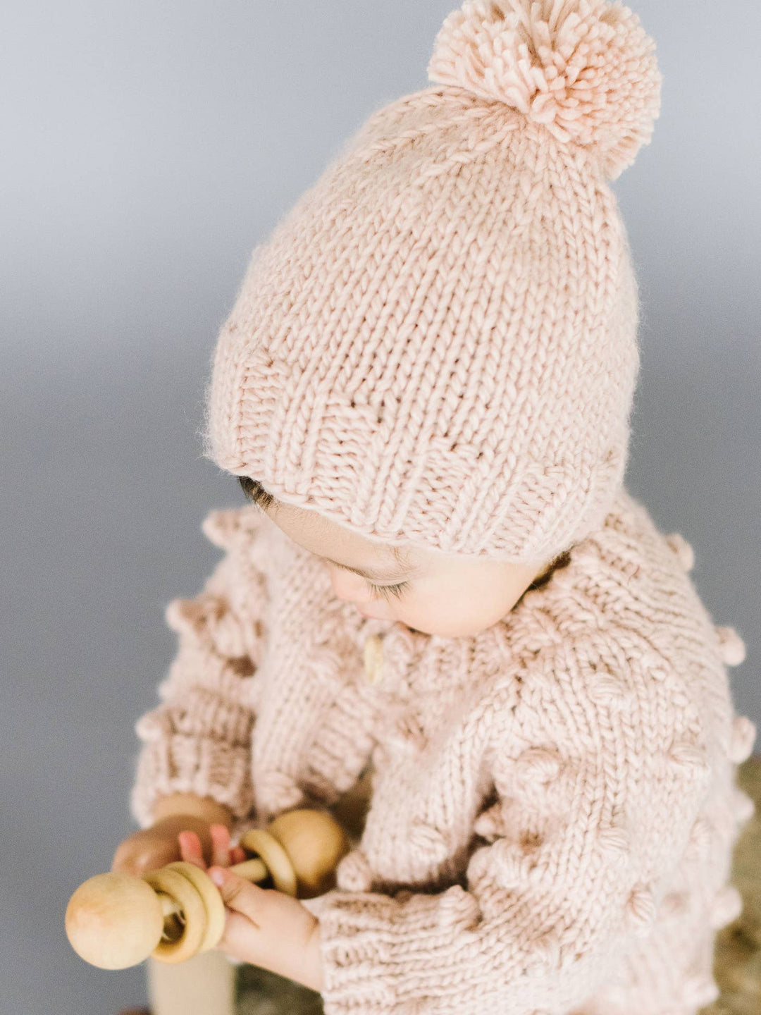 Blush Popcorn Cardigan