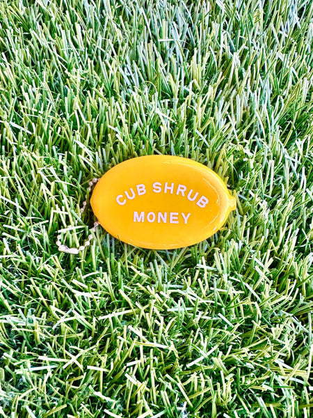 Coin Pouch - Cub Shrub Money yellow/white