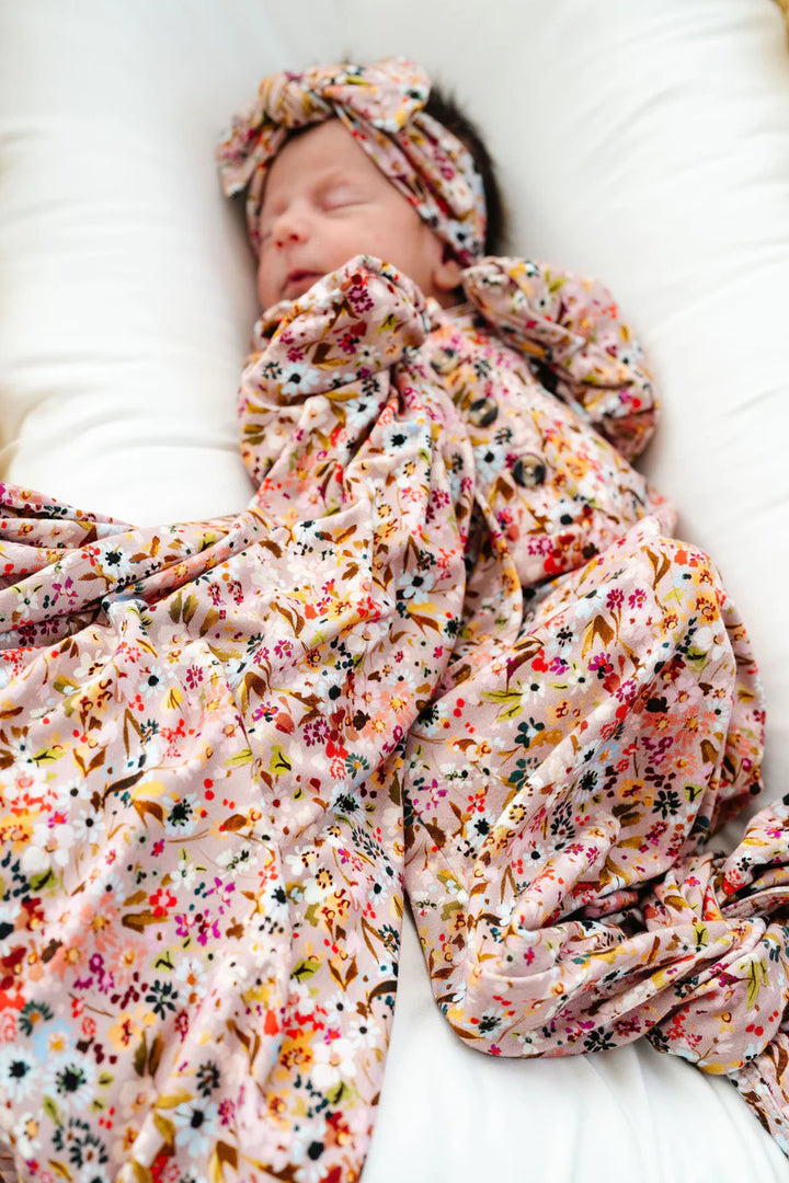 Penelope Knotted Gown nb-3 months