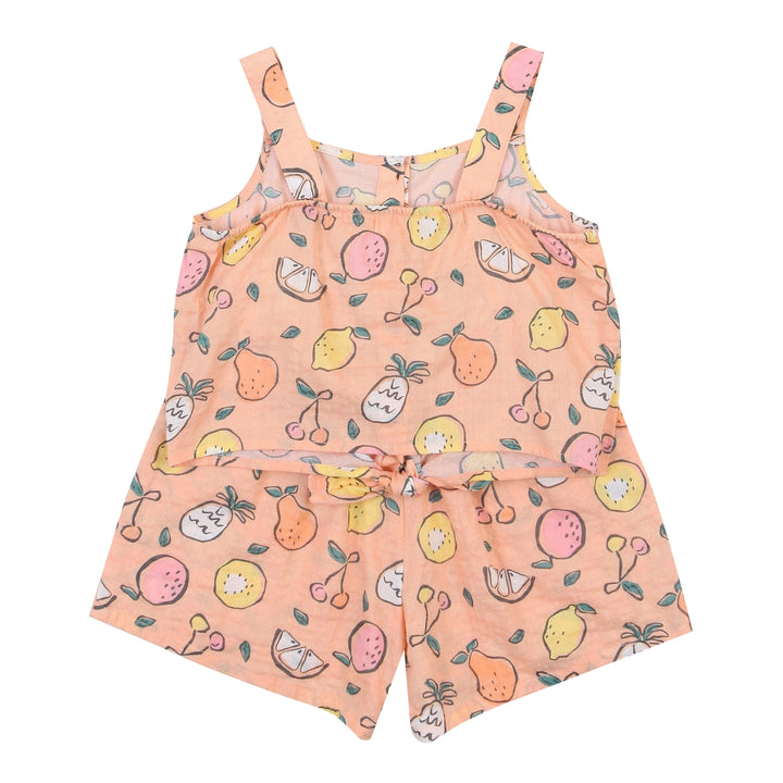 Sweetie Fruit Tie Tank & Shorts Set