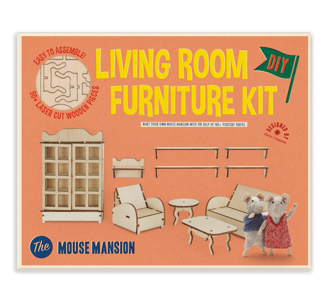 Mouse Doll Living Room Furniture Kit