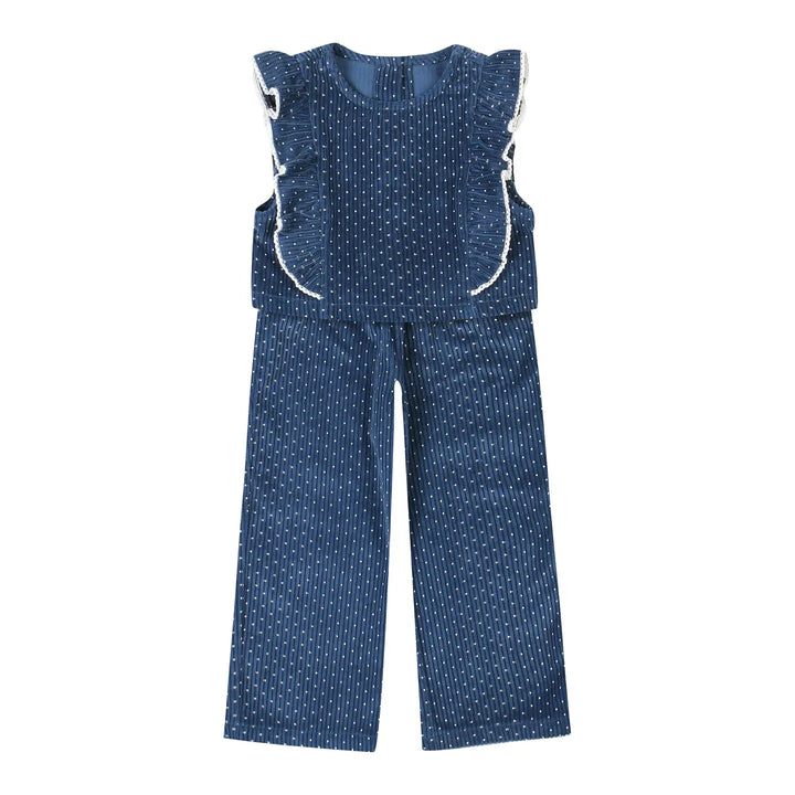 Hanni Corduroy Vest + Pants Set
