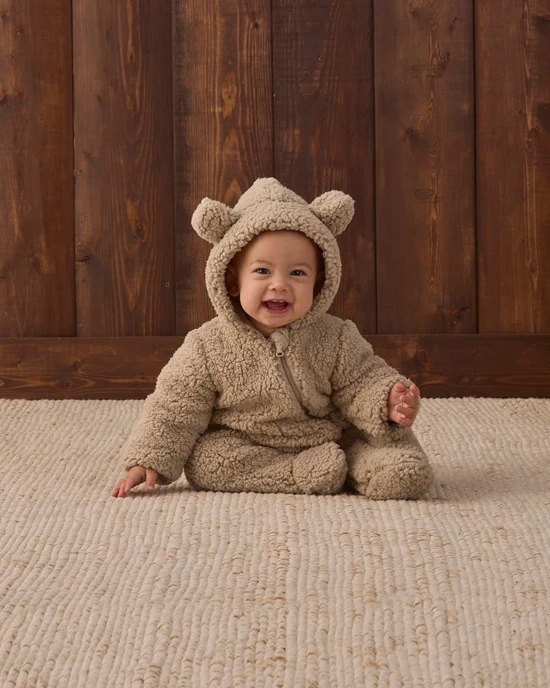 Bear Jumpsuit- Latte