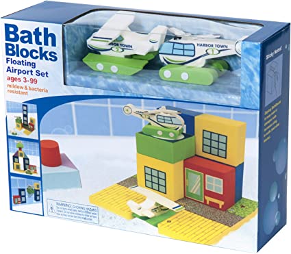 BathBlocks Floating Airport Set