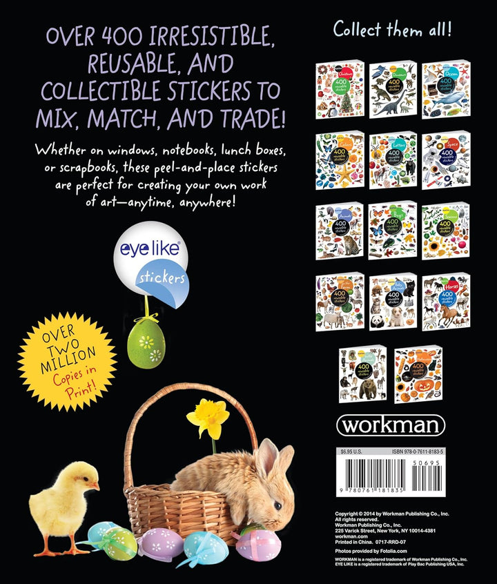 Eyelike Easter: 400 Reusable Stickers