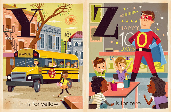 S is for School: Alphabet board book