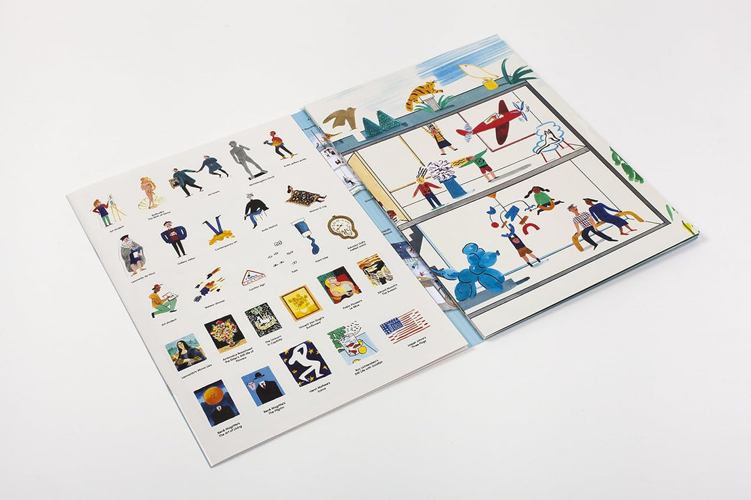 Stickyscapes at the Museum