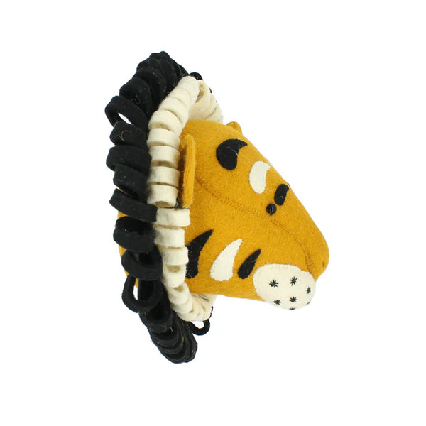 Medium Tiger Wool Mount