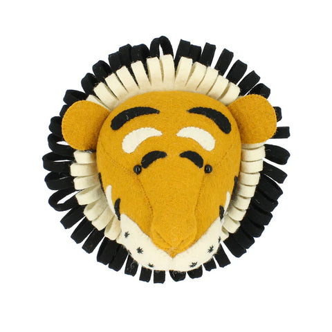 Medium Tiger Wool Mount