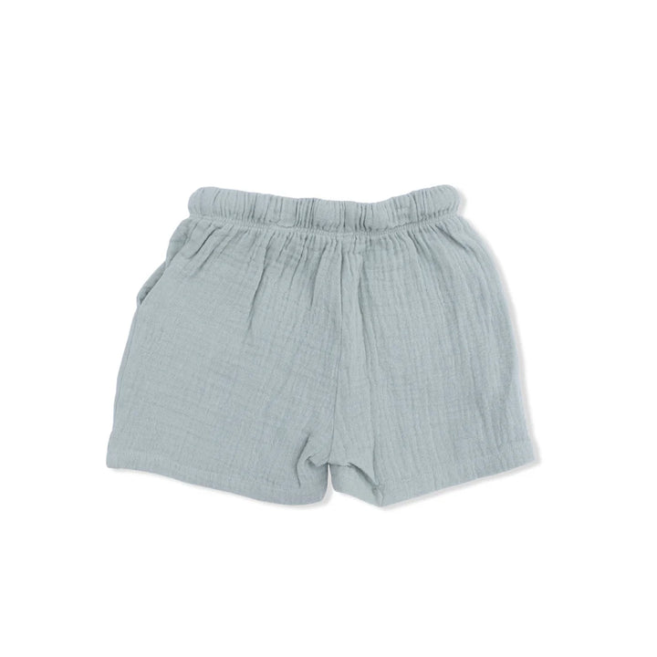 Club Mediterranean Polo Button Up w/ Casual Short