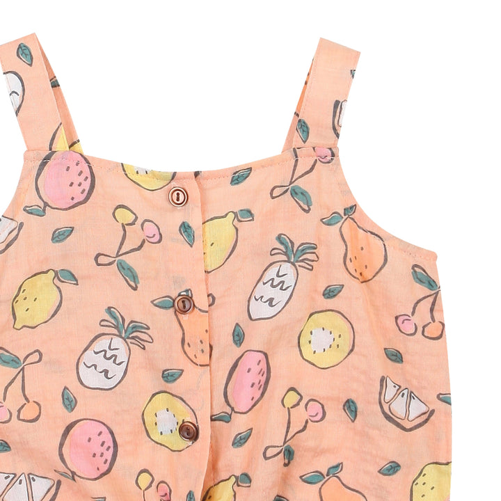 Sweetie Fruit Tie Tank & Shorts Set