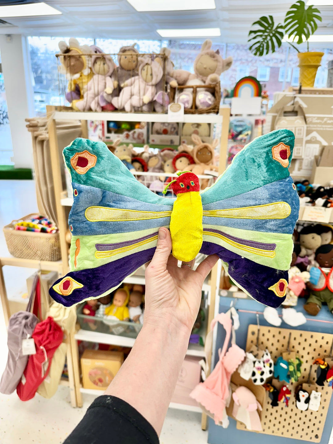 Eric Carle Reversible Caterpillar / Butterfly Plush