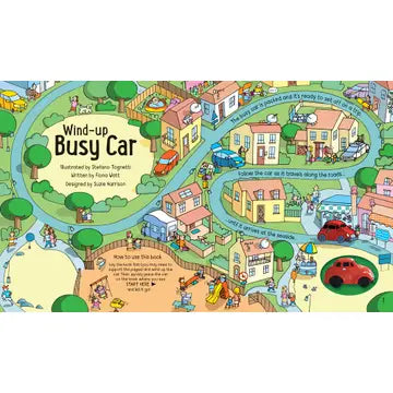 Wind-Up Busy Car