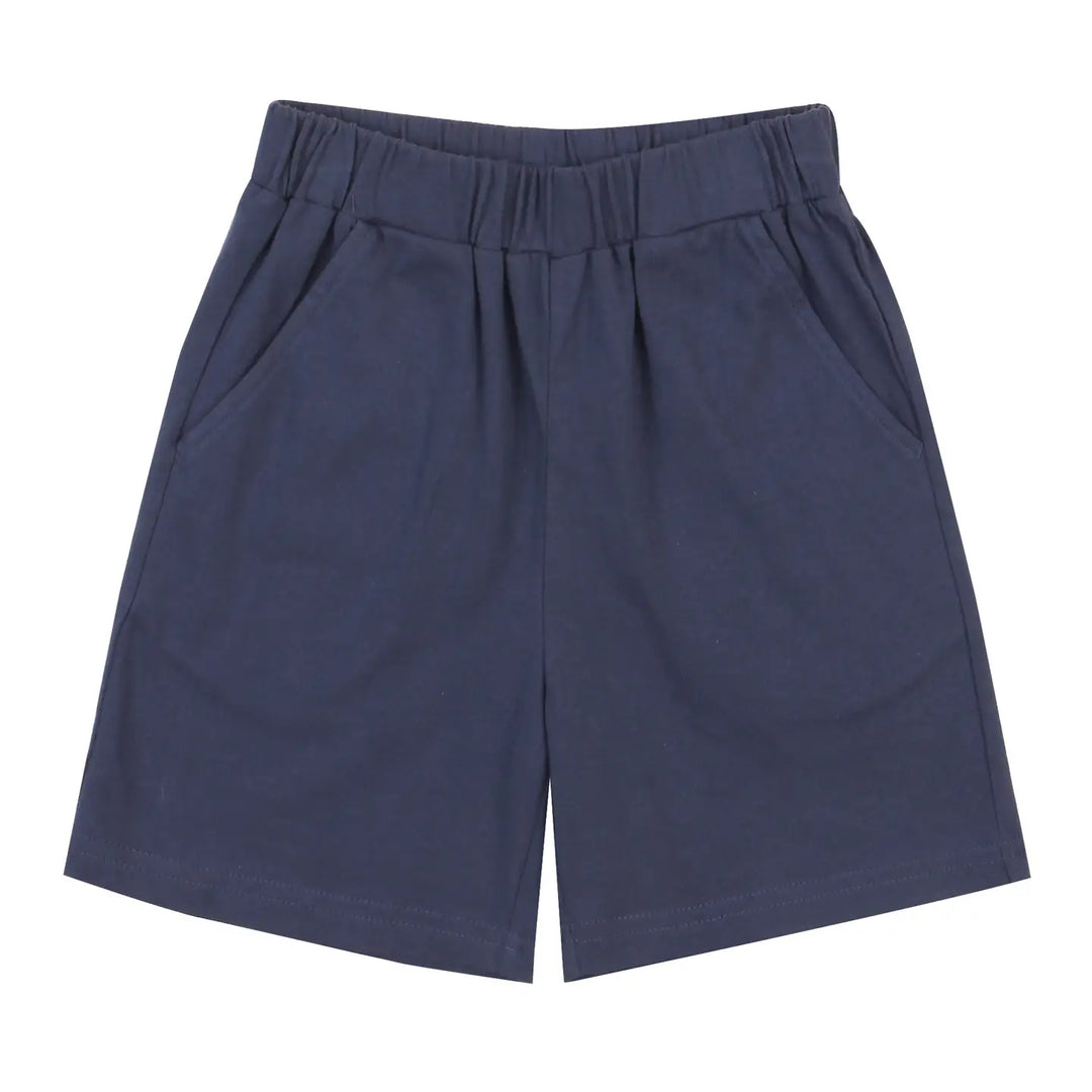 Davin Striped Tee & Solid Shorts Set