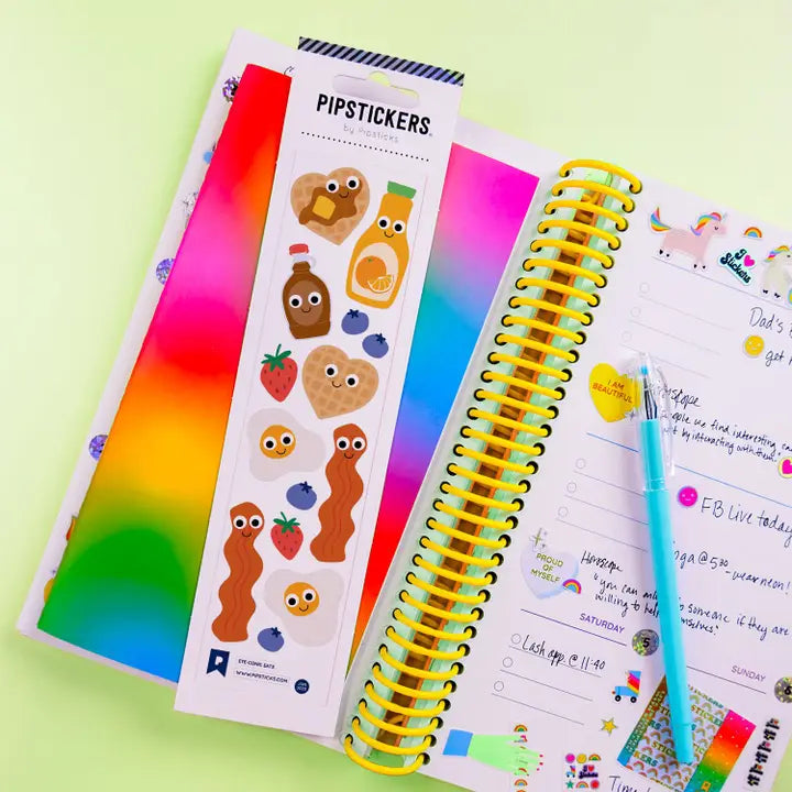 Googly Eyed Eye-Conic Eats Stickers