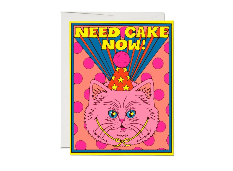 Need Cake birthday card
