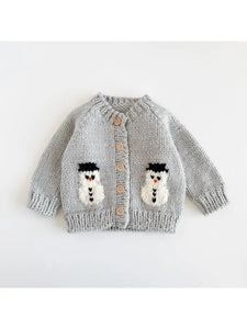 Snowman Cardigan