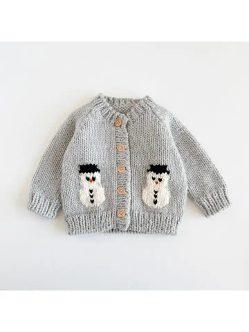 Snowman Cardigan