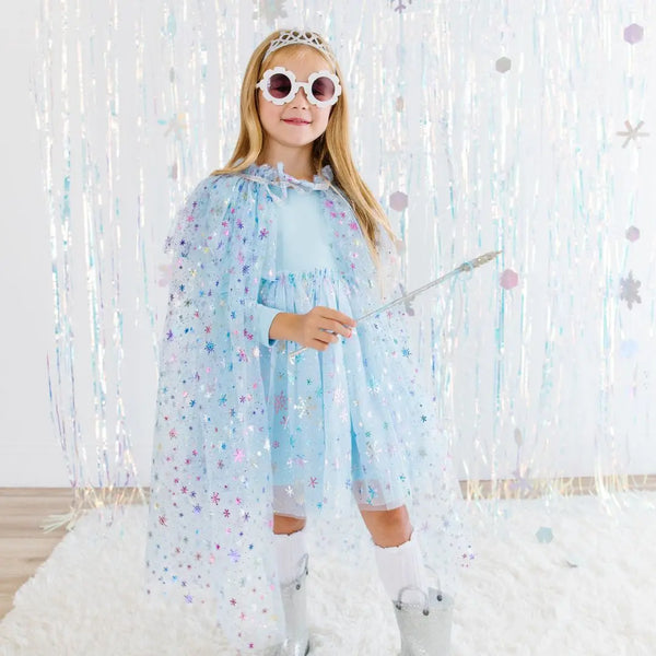 Snow Shimmer L/S Tutu Dress