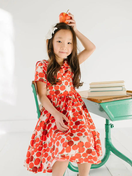 Elizabeth Dress in Apple