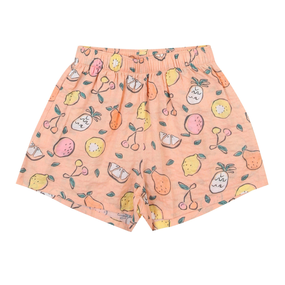 Sweetie Fruit Tie Tank & Shorts Set