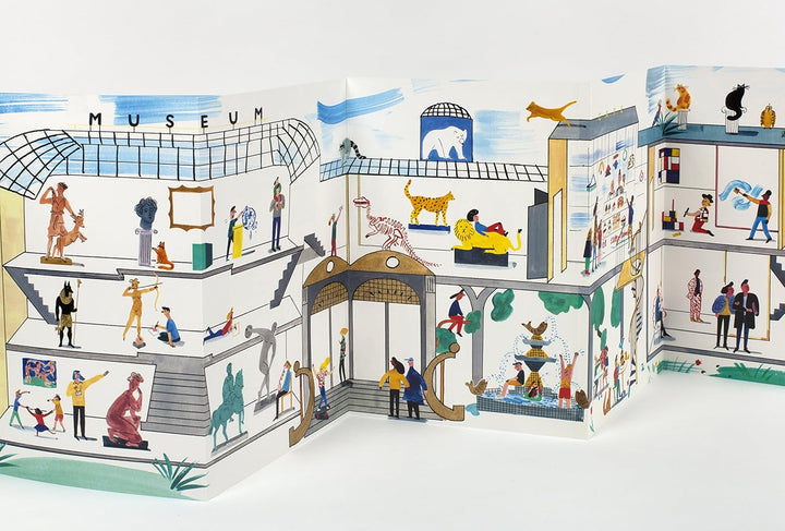 Stickyscapes at the Museum