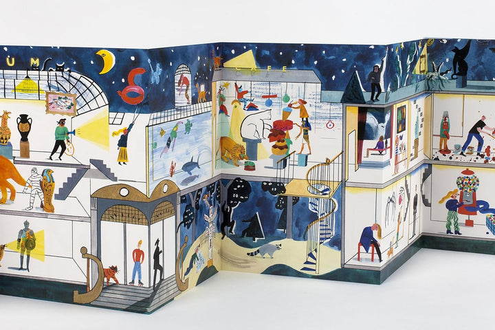 Stickyscapes at the Museum