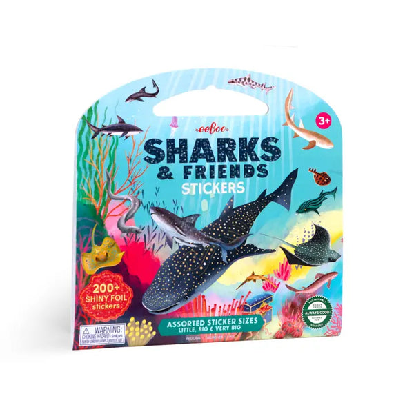 Sharks & Friends Shiny Sticker Book