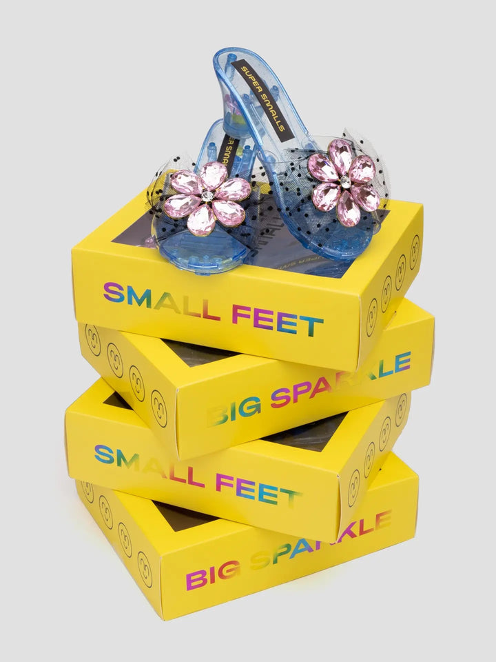 Pink Flower Gem Play Shoes (size 9.5-12)