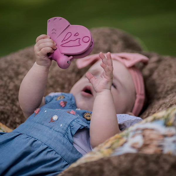 Butterfly Teether/Rattle/Bath Toy