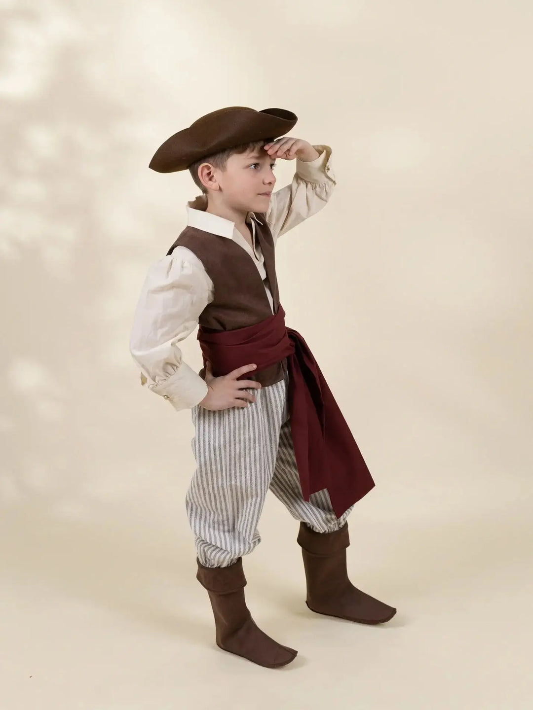 Pirate Play Costume with Hat