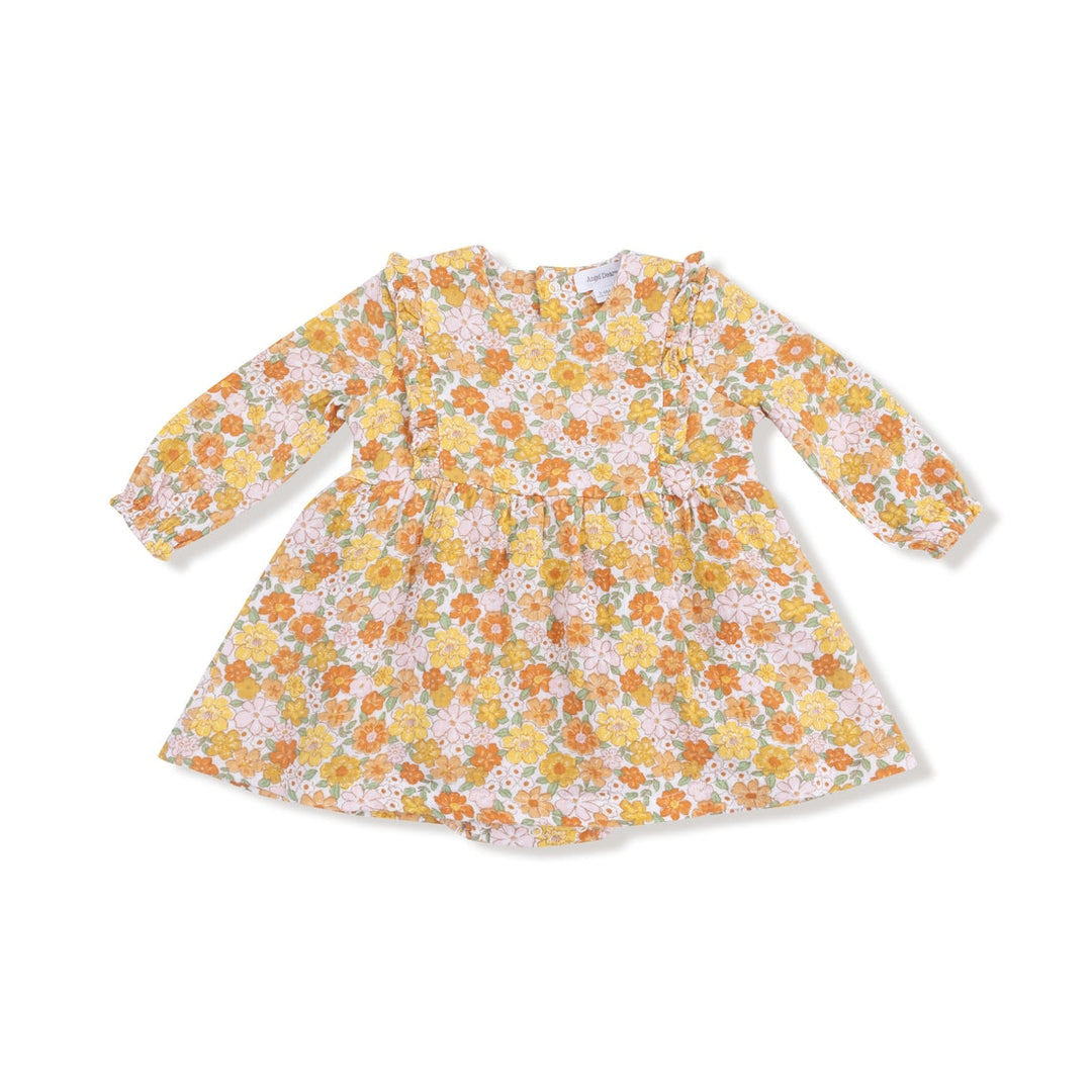 Sweet Amber Floral Ruffle L/S Bubble Skirt