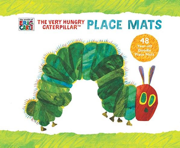 The Very Hungry Caterpillar Coloring Placemats