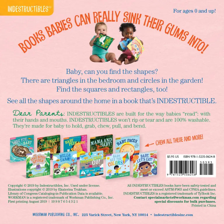 Indestructibles: Baby, Find the Shapes!