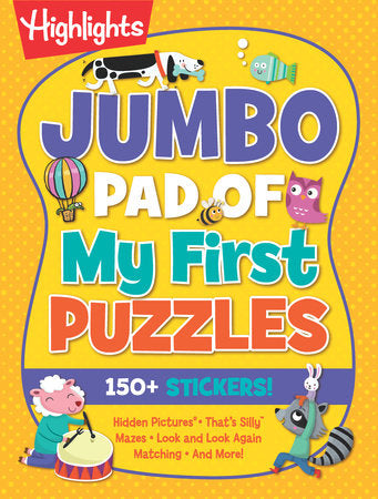 Highlights Jumbo Pad of My First Puzzles